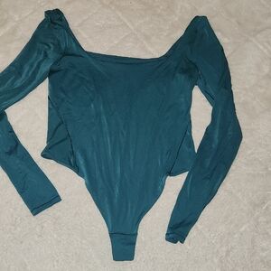 Lululemon Ultrasoft Nulu Square Neck Long Sleeve Bodysuit